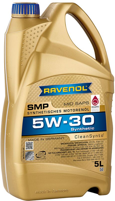 фото RAVENOL 1111126005 Масло моторное 530 5л синтетика RAVENOL 1111126005 Масло моторное 530 5л синтетика