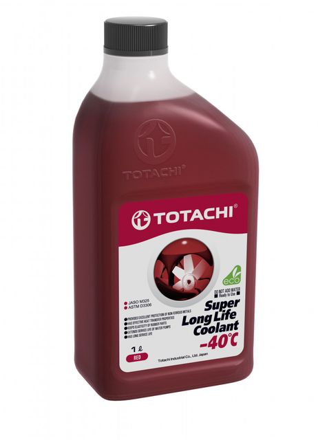 фото Totachi 41801 Антифриз, готовый раствор super LLC -40°c красный 1л Totachi 41801 Антифриз, готовый раствор super LLC -40°c красный 1л