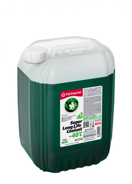 фото Totachi 41610 Антифриз, готовый раствор super LLC -40°c зелёный 10л Totachi 41610 Антифриз, готовый раствор super LLC -40°c зелёный 10л