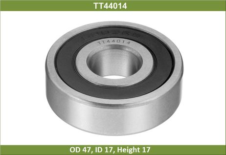 фото Tesla TT44014 Подшипник генератора Tesla TT44014 Подшипник генератора