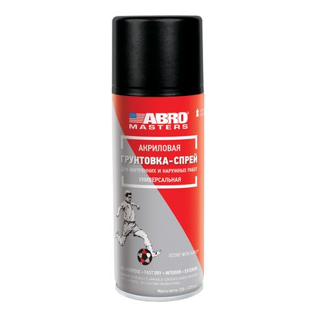 фото ABRO SP013AMREP Грунт акриловый черный (272мл/226г) аэроз Masters (abro) ABRO SP013AMREP Грунт акриловый черный (272мл/226г) аэроз Masters (abro)