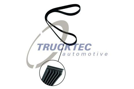 фото TRUCKTEC 0119110 Ремень поликлиновый MB (542 997 0092) TRUCKTEC 0119110 Ремень поликлиновый MB (542 997 0092)