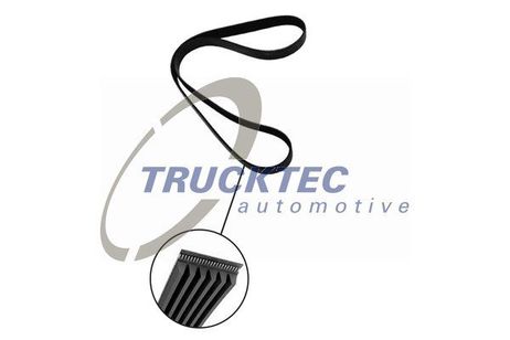 TRUCKTEC 0519095 Ремень поликлиновой 5pk1525 MAN d 2066/2876 (51.96820.0332) TRT