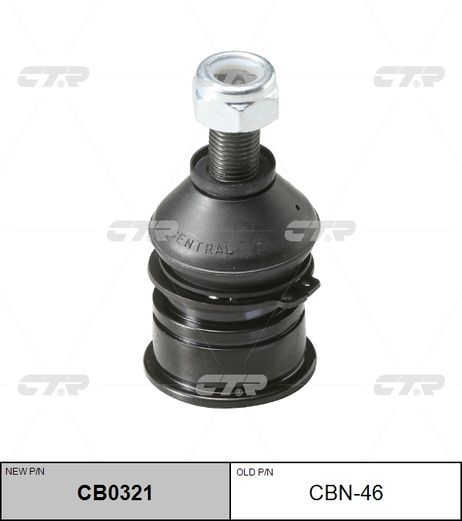 фото CTR CB0321 / cbn-46 Опора шаровая | перед прав/лев | CTR CB0321 / cbn-46 Опора шаровая | перед прав/лев |