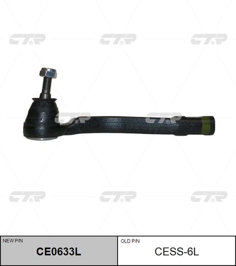 фото CTR CE0633L / cess-6l Наконечник рулевой тяги | лев | CTR CE0633L / cess-6l Наконечник рулевой тяги | лев |