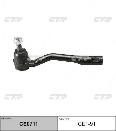 фото CTR CE0711 / cet-91 Наконечник рулевой тяги | лев | CTR CE0711 / cet-91 Наконечник рулевой тяги | лев |