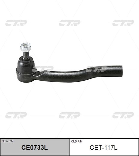 фото CTR CE0733L / cet-117l Наконечник рулевой тяги | лев | CTR CE0733L / cet-117l Наконечник рулевой тяги | лев |
