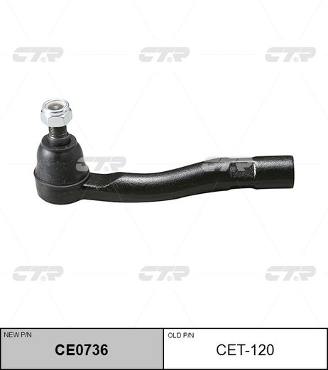 фото CTR CE0736 / cet-120 Наконечник рулевой тяги | лев | CTR CE0736 / cet-120 Наконечник рулевой тяги | лев |