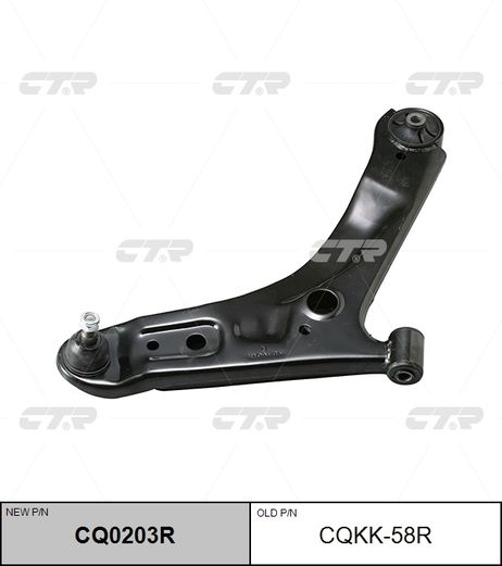 фото CTR CQ0203R / cqkk-58r Рычаг подвески | перед прав | CTR CQ0203R / cqkk-58r Рычаг подвески | перед прав |