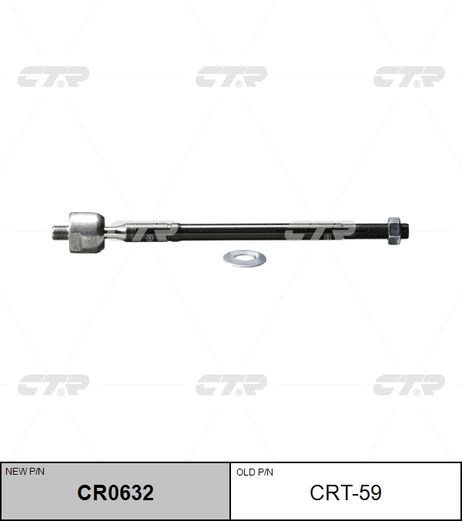 фото CTR CR0632 / crt-59 Тяга рулевая | перед прав/лев | CTR CR0632 / crt-59 Тяга рулевая | перед прав/лев |