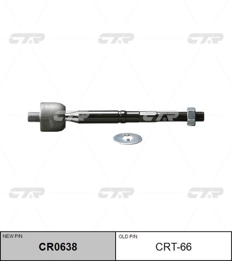 фото CTR CR0638 / crt-66 Тяга рулевая | перед лев | CTR CR0638 / crt-66 Тяга рулевая | перед лев |