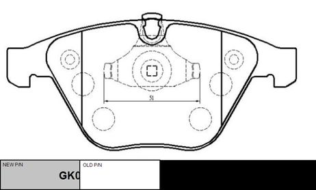 фото CTR GK0009 / ckb-9 Колодки тормозные дисковые | перед | CTR GK0009 / ckb-9 Колодки тормозные дисковые | перед |