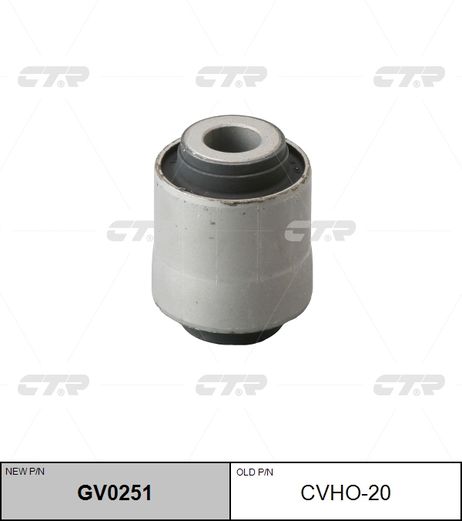 фото CTR GV0251 / cvho-20 Сайлентблок рычага подвески | зад прав/лев | CTR GV0251 / cvho-20 Сайлентблок рычага подвески | зад прав/лев |