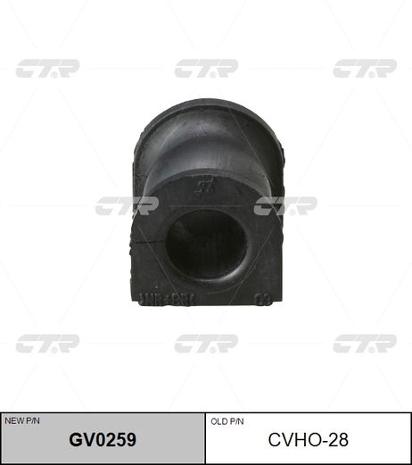фото CTR GV0259 / cvho-28 Втулка стабилизатора | зад прав/лев | CTR GV0259 / cvho-28 Втулка стабилизатора | зад прав/лев |