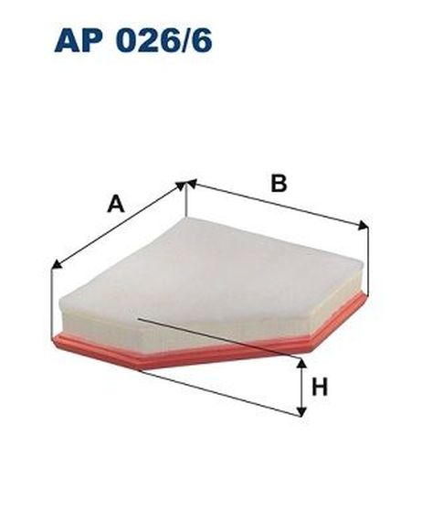 фото FILTRON AP 026/6 Фильтр воздушный FILTRON AP 026/6 Фильтр воздушный