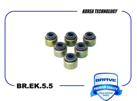 фото Brave BR.EK.5.5 Колпачки маслосъемные Brave BR.EK.5.5 Колпачки маслосъемные