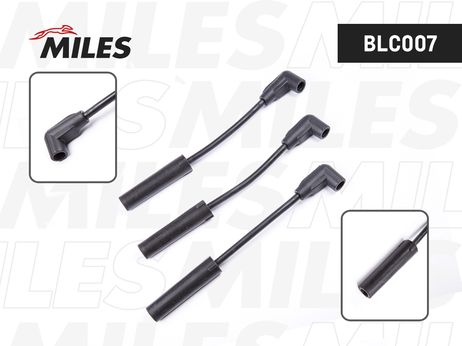 Miles BLC0007 Высоковольтные провода зажигания daewoo matiz/spark 0.8 sohc (три провода)