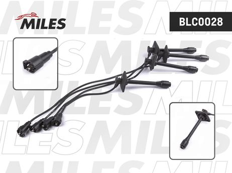 Miles BLC0028 Высоковольтные провода зажигания toyota camry/rav4
