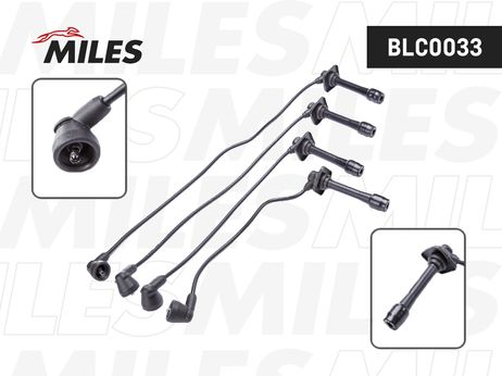 Miles BLC0033 Высоковольтные провода зажигания mazda 626 1.9-2.0
