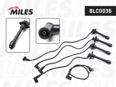 Miles BLC0036 Высоковольтные провода зажигания toyota avensis/carina e