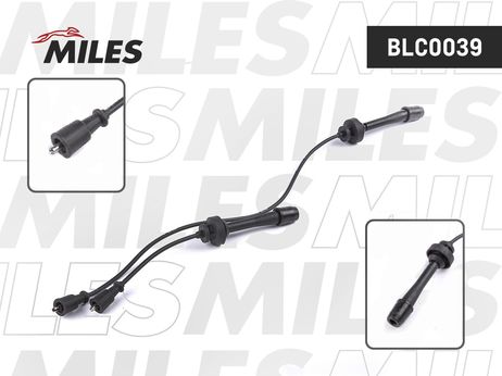 Miles BLC0039 Высоковольтные провода зажигания mazda MVP 2.0 99- 02/primacy 1.8i 99-