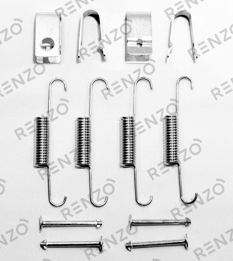фото RENZO RFK115 Установочный комплект тормозных колодок RENZO RFK115 Установочный комплект тормозных колодок