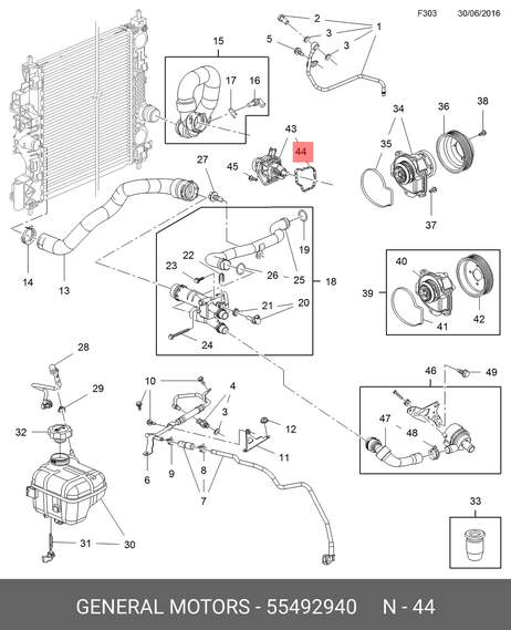 фото Opel 55 492 940 Комплект прокладок головки блока цилиндров Opel 55 492 940 Комплект прокладок головки блока цилиндров
