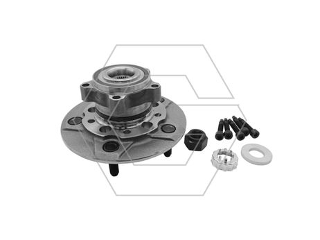 G-AUTOPARTS GHA331009K Ступица колеса | перед прав/лев |