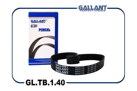 фото Gallant GL.TB.1.40 Ремень поликлиновый Gallant GL.TB.1.40 Ремень поликлиновый