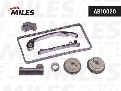Miles AB10020 Комплект цепи ГРМ nissan almera N15 1.5