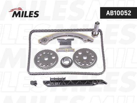 Miles AB10052 Комплект цепи ГРМ Opel Vectra c 2.2i 16V z22se 02-