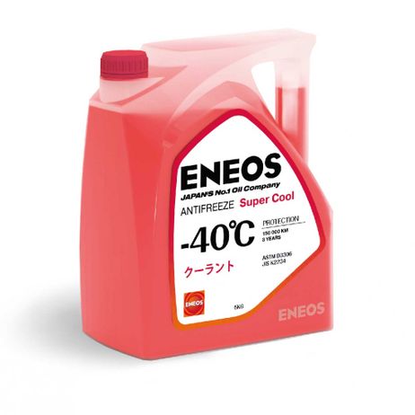 фото Eneos Z0075 Антифриз, готовый раствор Super Cool -40°c красный 5кг Eneos Z0075 Антифриз, готовый раствор Super Cool -40°c красный 5кг