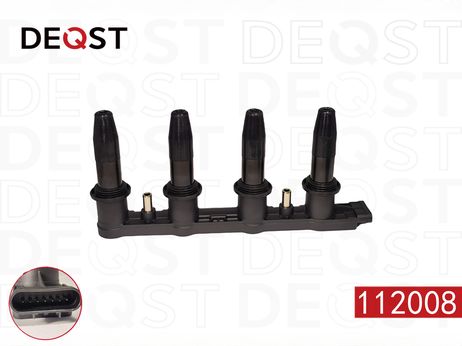 фото Deqst 112008 Катушка зажигания chevrolet aveo (t300) Седан 03.11- 1.6 Deqst 112008 Катушка зажигания chevrolet aveo (t300) Седан 03.11- 1.6