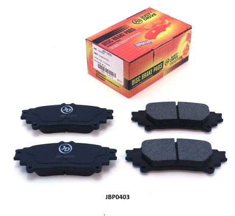 фото JD JBP0403 Колодки тормозные задние JD JBP0403 Колодки тормозные задние