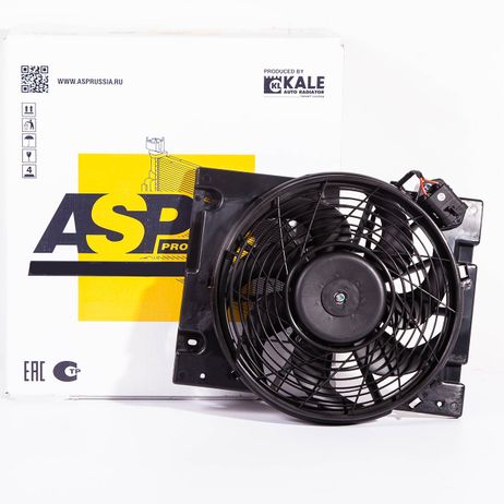 фото ASP AL50877 Электровентилятор радиатора в сборе (с кожухом и резистором) ASP AL50877 Электровентилятор радиатора в сборе (с кожухом и резистором)