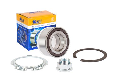 фото KRAFT KT 100856 Подшипник ступицы переднего колеса, комплект для а/м Renault Clio III (05-12), Megane II (02-08) KRAFT KT 100856 Подшипник ступицы переднего колеса, комплект для а/м Renault Clio III (05-12), Megane II (02-08)