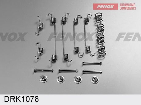 фото Fenox DRK1078 Комплектующие, тормозная колодка | зад | Fenox DRK1078 Комплектующие, тормозная колодка | зад |