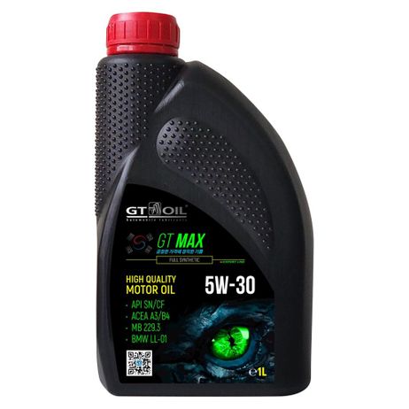 фото Gt oil 8809059408964 Масло мотор. синт. GT Max SAE 5w-30, API sn/cf, 1 л Gt oil 8809059408964 Масло мотор. синт. GT Max SAE 5w-30, API sn/cf, 1 л