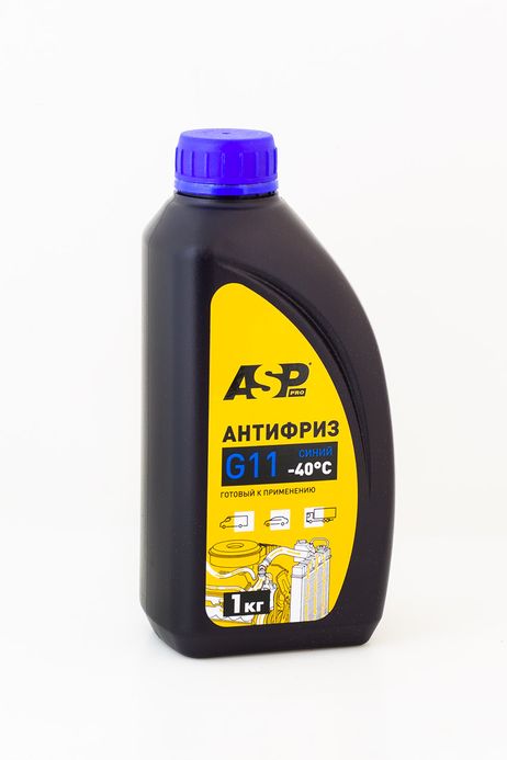фото ASP AFB1000 Антифриз G11 готовый синий 1 кг ASP AFB1000 Антифриз G11 готовый синий 1 кг
