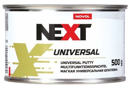 фото NOVOL 90918 Шпатлевка универсальная next universal (500 г) NOVOL 90918 Шпатлевка универсальная next universal (500 г)