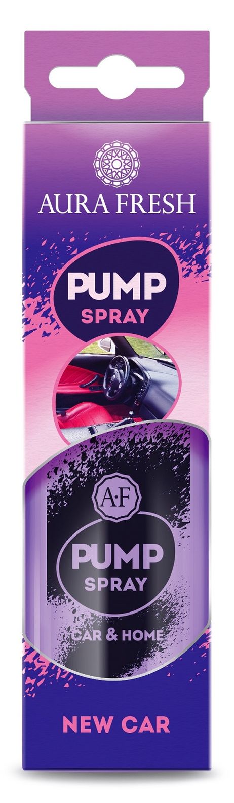 фото AURA FRESH 23371 Ароматизатор аэрозольный (New car/Новая машина) Spray AURA FRESH 23371 Ароматизатор аэрозольный (New car/Новая машина) Spray
