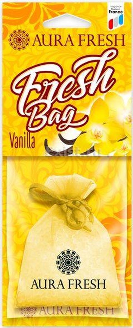 фото AURA FRESH 23051 Ароматизатор подвесной (Vanilla/Ваниль) fresh BAG AURA FRESH 23051 Ароматизатор подвесной (Vanilla/Ваниль) fresh BAG