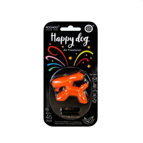 фото KOGADO 3301 Ароматизатор полимерный Happy Dog на кондиционер White Musk KOGADO 3301 Ароматизатор полимерный Happy Dog на кондиционер White Musk