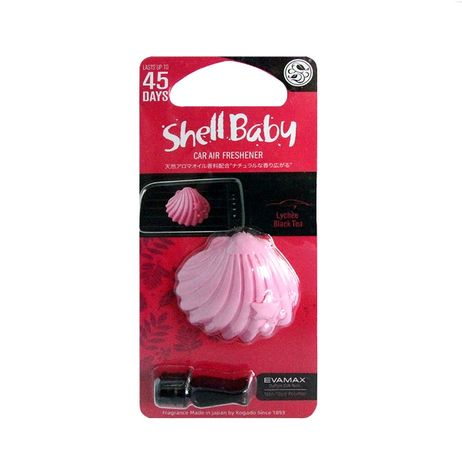 фото KOGADO 3248 Ароматизатор полимерный Shell Baby на кондиционер Lychee Blacktea KOGADO 3248 Ароматизатор полимерный Shell Baby на кондиционер Lychee Blacktea