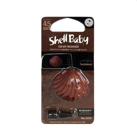 фото KOGADO 3255 Ароматизатор полимерный Shell Baby на кондиционер Sandalwood/Aloeswood KOGADO 3255 Ароматизатор полимерный Shell Baby на кондиционер Sandalwood/Aloeswood