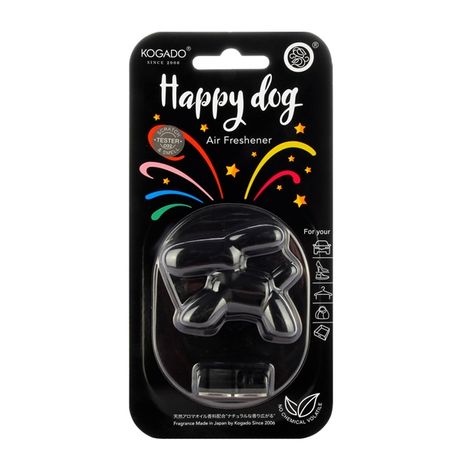 фото KOGADO 3311 Ароматизатор полимерный Happy Dog на кондиционер Black Ice KOGADO 3311 Ароматизатор полимерный Happy Dog на кондиционер Black Ice