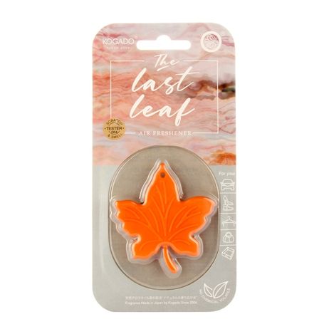 фото KOGADO 3332 Ароматизатор полимерный The Last Leaf подвесной White Musk KOGADO 3332 Ароматизатор полимерный The Last Leaf подвесной White Musk