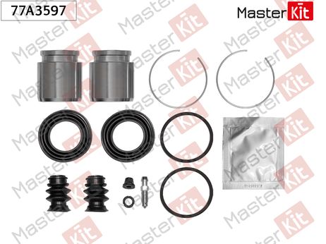 фото Master KiT 77A3597 Ремкомплект тормозного суппорта + поршень Master KiT 77A3597 Ремкомплект тормозного суппорта + поршень
