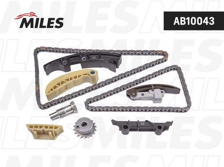 Miles AB10043 Комплект цепи ГРМ VAG 3.2 V6 99- co звездочкой