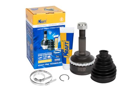 фото KRAFT KT 059226 Шрус наружный для а/м Renault Clio II (98-05), Kangoo (97-10) KRAFT KT 059226 Шрус наружный для а/м Renault Clio II (98-05), Kangoo (97-10)